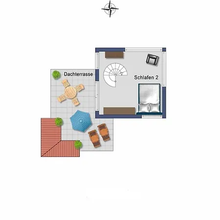 Appartementanlage Ostseeblick - Turm-penthouse Poel 56