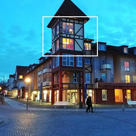 Apartmán Appartementanlage Ostseeblick - Turm-penthouse Poel 56 *